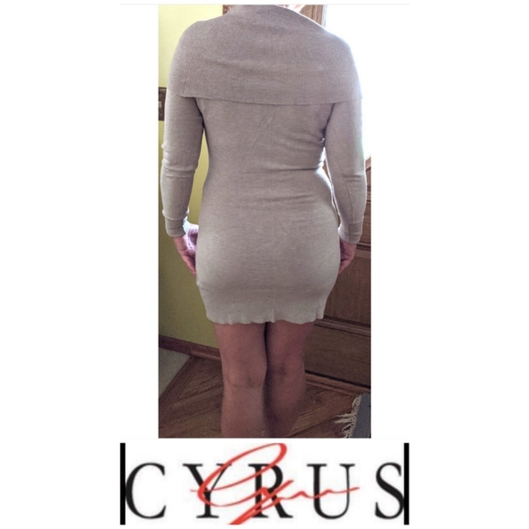 Cyrus Sexy Holiday sweater dress - Picture 1 of 7